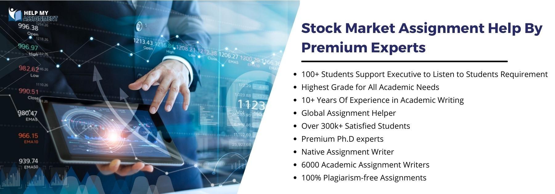 stock market assignment help